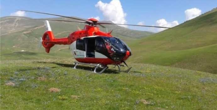 Trabzon'daki helikopter ambulanslar ne yapıyor?
