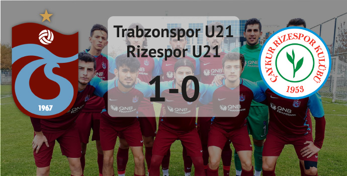 Trabzonspor'un gençleri zor da olsa galip