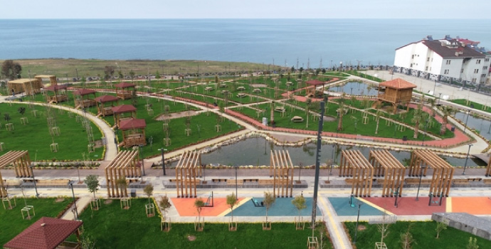 Trabzon'un Yeni Millet Bahçesi Hazır