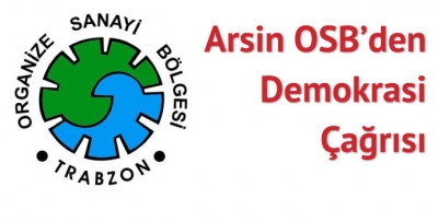 Arsin OSB bildiri yayınladı