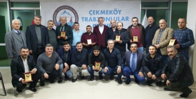Çekmeköy Trabzonlular Derneği basın mensuplarını unutmadı