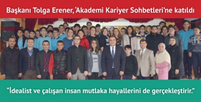 Görele Belediye Başkanı Erener öğrencilerle buluştu