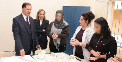 Malkoç Kadınlar Günü’nde kadın mahkûmları ziyaret etti