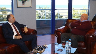 Sadri Şener Trabzonspor'u ziyaret etti