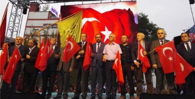Trabzon demokrasi için yürüdü!