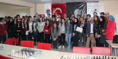 Trabzon'da satranç turnuvası sona erdi