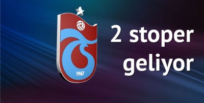 Trabzonspor 2 stoperi kadrosuna katmak üzere