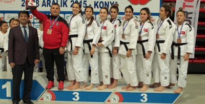 Trabzonspor Bayan Judo Takımı Türkiye üçüncüsü oldu
