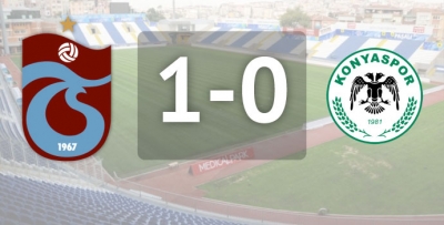 Trabzonspor - Konyaspor / Maç bitti
