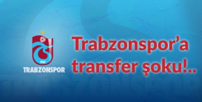 Trabzonspor'a şok!