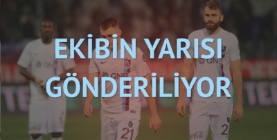 Trabzonspor'da başarısızlığın faturası kesildi