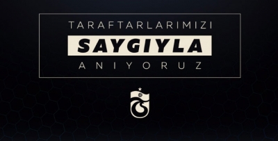 Trabzonspor'dan anma mesajı