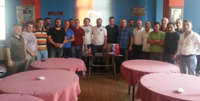 Tuzla Trabzonsporlular Derneği'nde nöbet değişimi